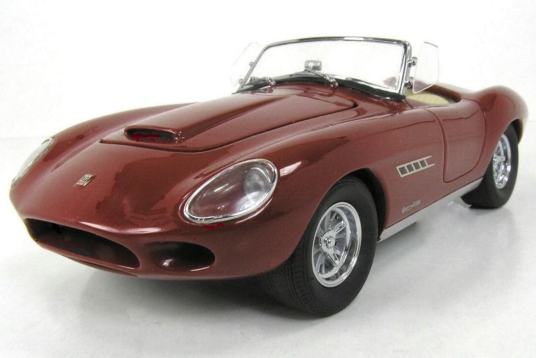 Concept Car w/ 57Chevy55 Corvette V8 Engine 1963 Custom Built 1:24Race18Model12