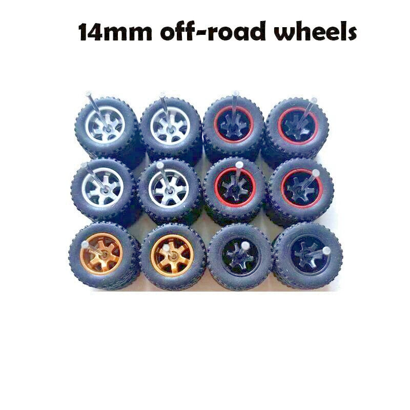 Hot Wheels 50 Sets *YOU CHOOSE* Mixed Style Rims & Real Rider Rubber Tires 1/64