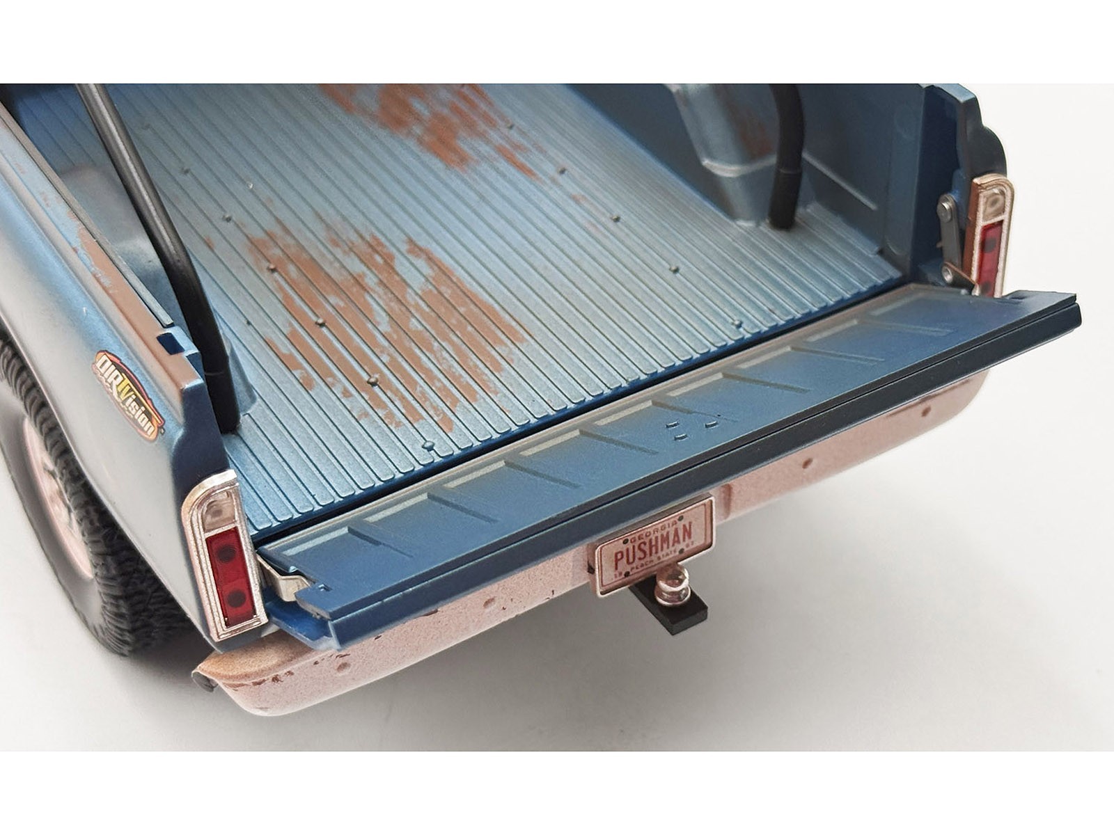 1967 CHEVROLET K-10 WORLD OF OUTLAWS PUSH TRUCK RUSTED 1/18 BY ACME A1807223