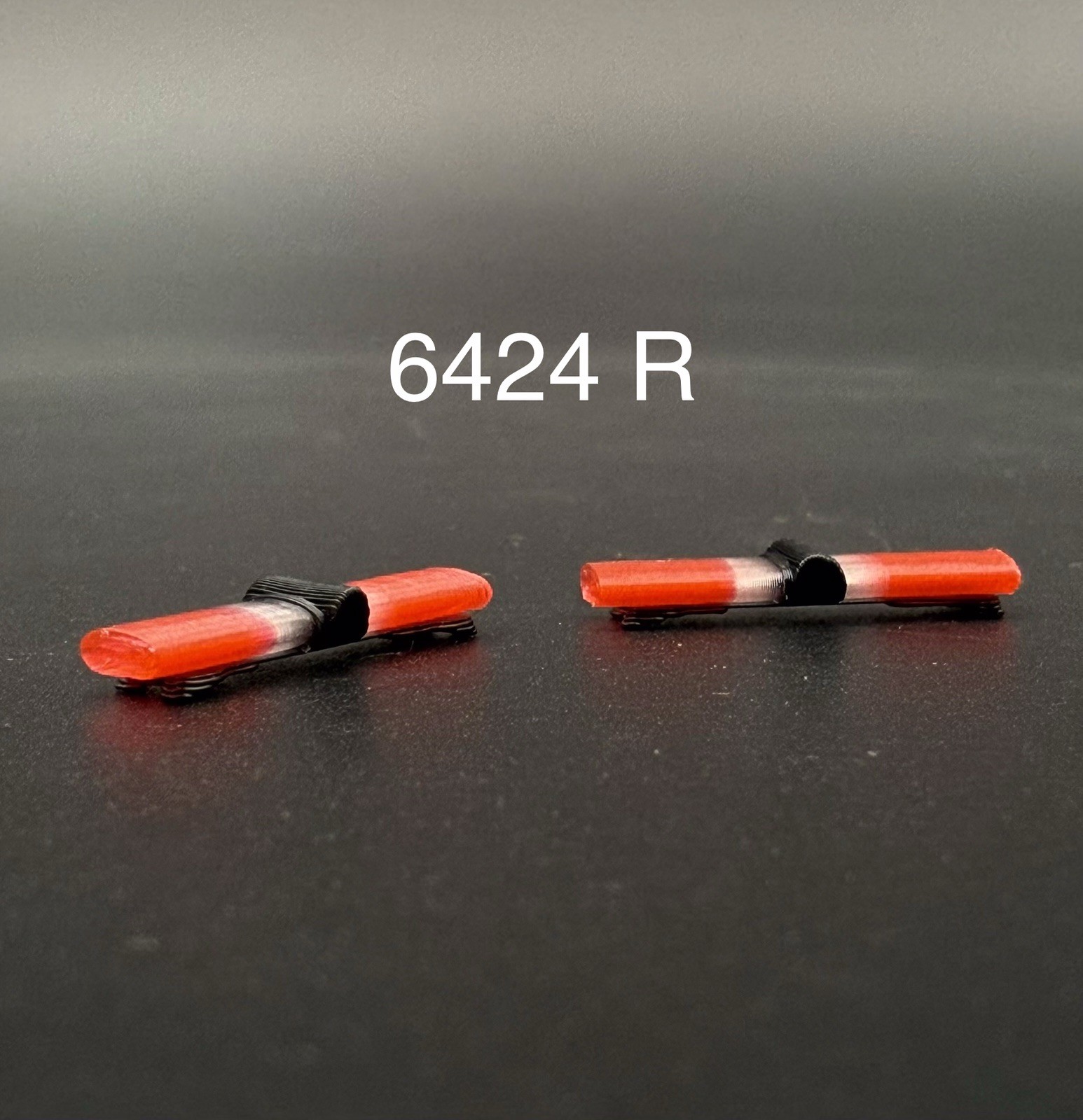 2-Pack 1/64 Scale Model Jetstream Jetsonic Red Lightbar Police Fire 6424R