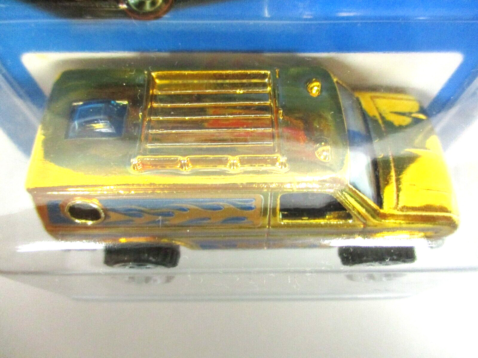 HOT WHEELS – SUPER CHROMES – BAJA BREAKER LIFTED 4X4 FORD VAN (GOLD) – 1/64
