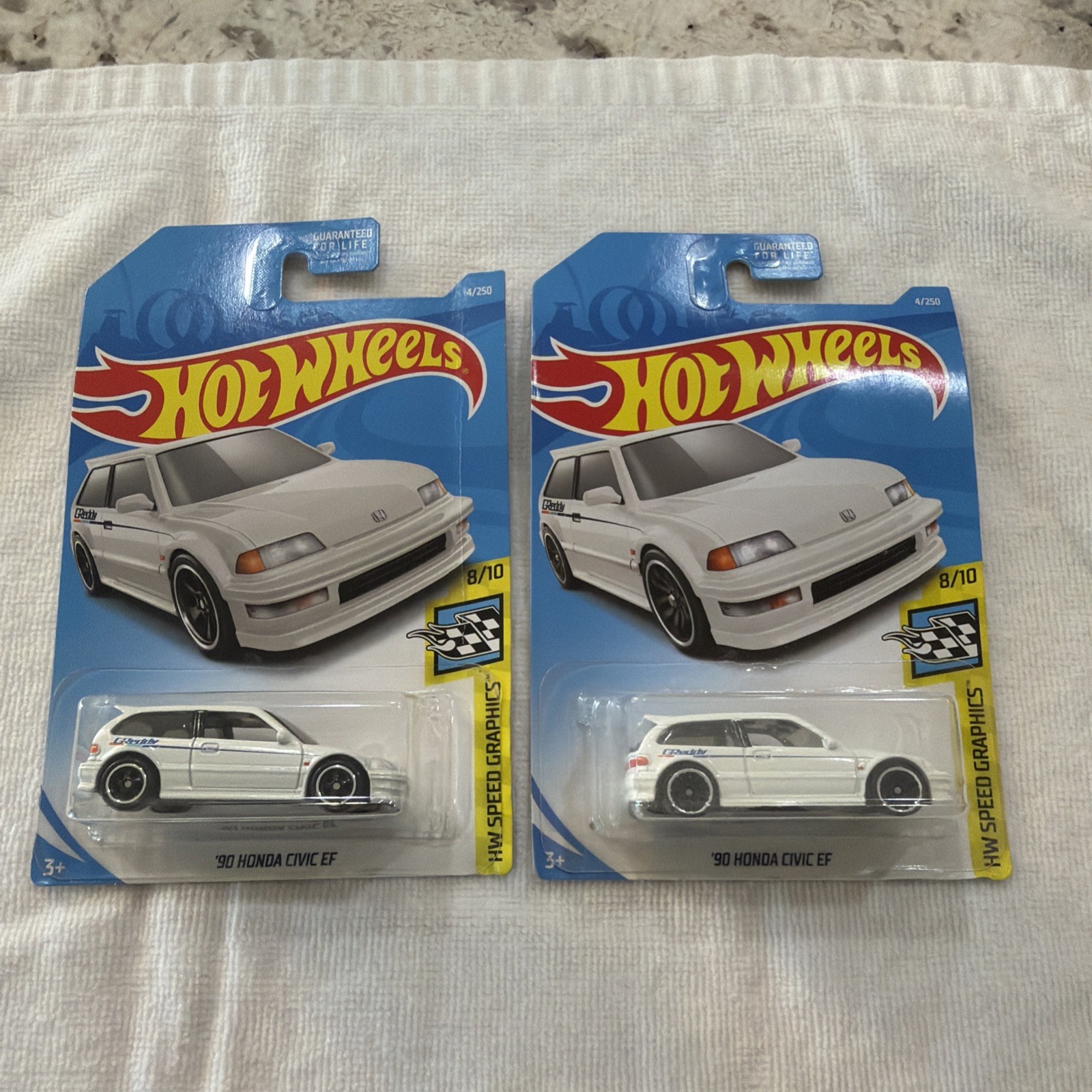 Hot Wheels Super Treasure Hunt STH ’90 Honda Civic EF White free non treasure
