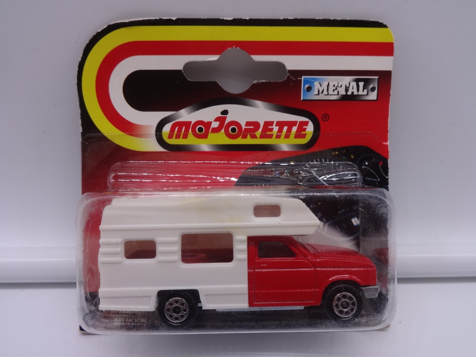 Majorette #261 1:50 Red Morgan Roadster w/ removable white top – Loose & Nice