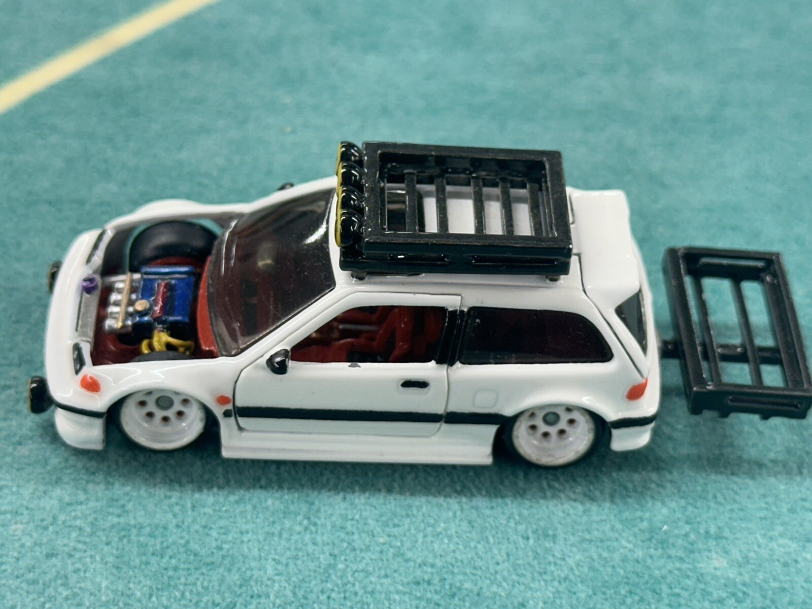 Hot Wheels 2013 Honda Civic EF professional Custom Build, Doors Open And More!