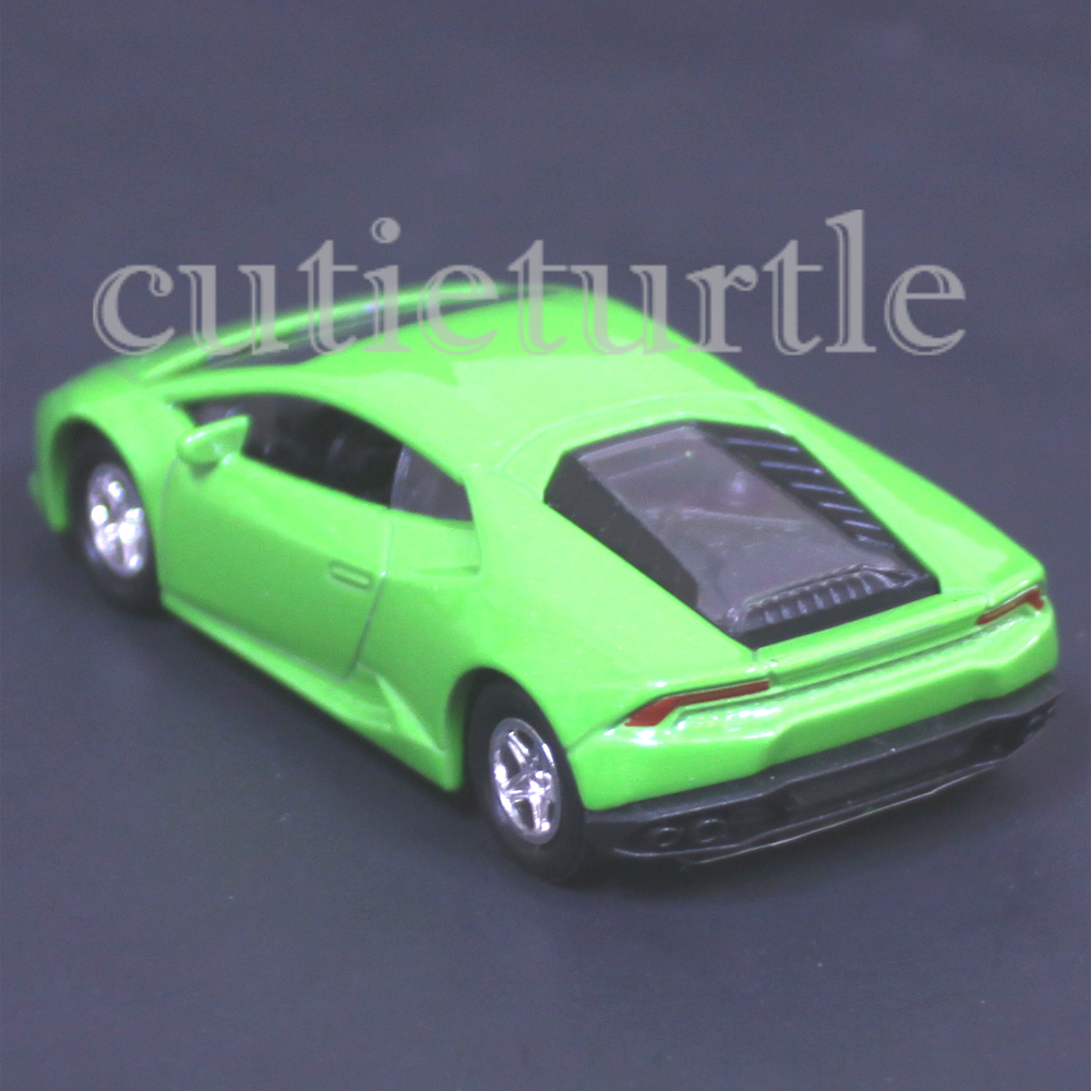 Welly Lamborghini Huracan LP 610-4 1:60 Diecast Toy Car 58283D Green