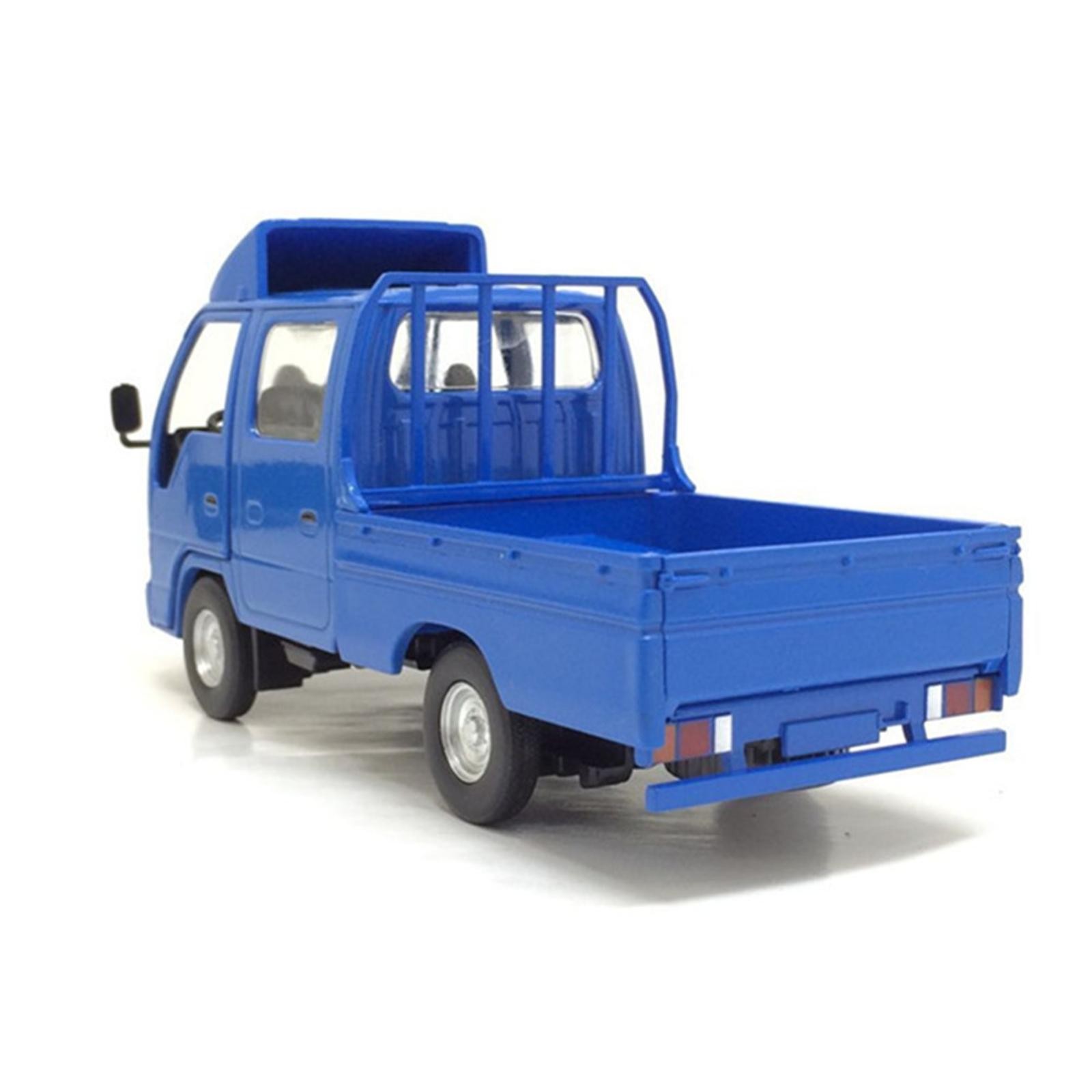 1/32 Blue Model Toy Car With Pull Back&Sound Light For ISUZU NHR Pickup Truck