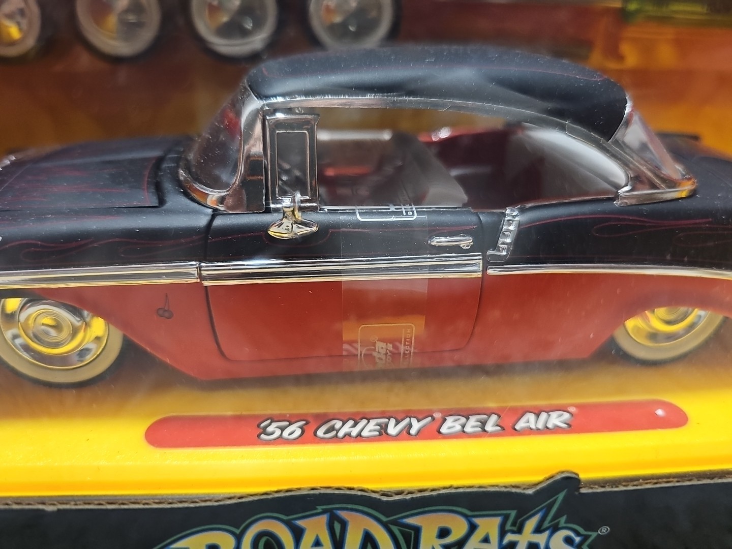 Vntg 2003 Jada Road Rats 1956 Chevrolet Bel Air 1:24 Scale Diecast Car
