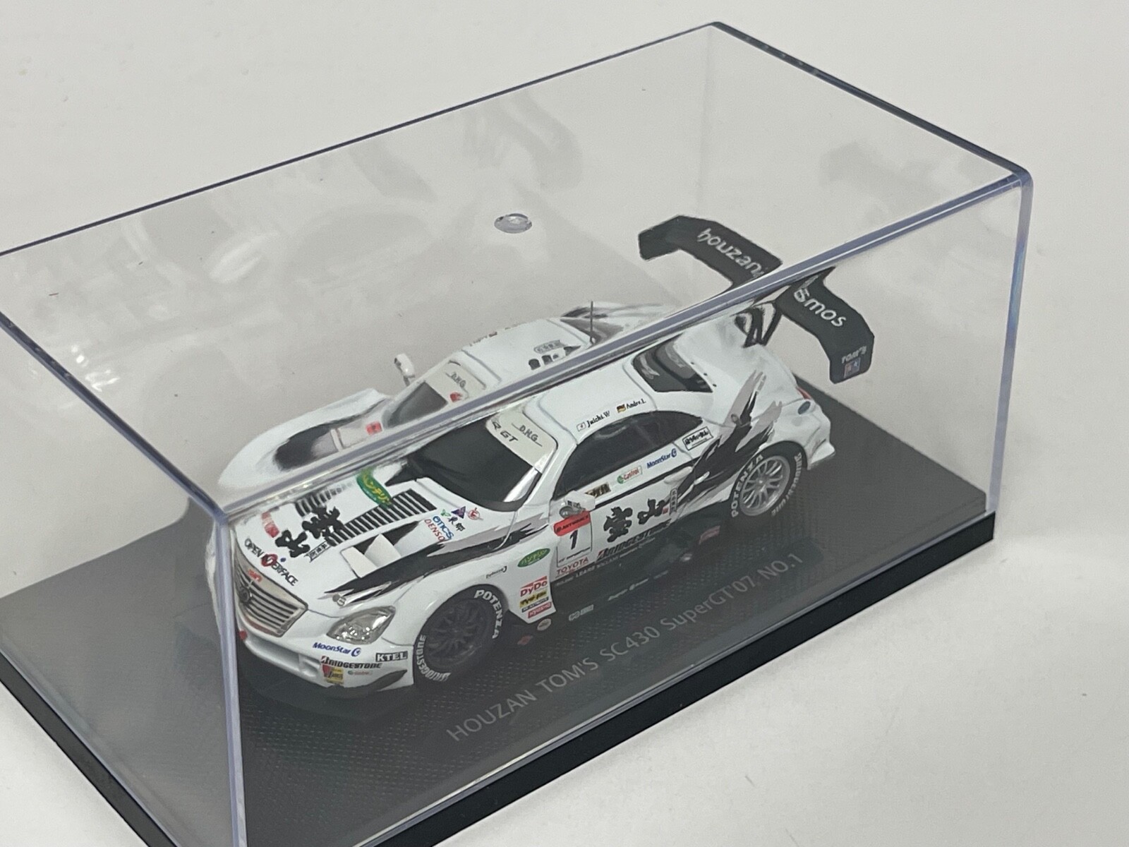 1/43 Ebbro Houzan Tom’s Lexus SC 430 JGTC 2007 car #1 #907 CS1046