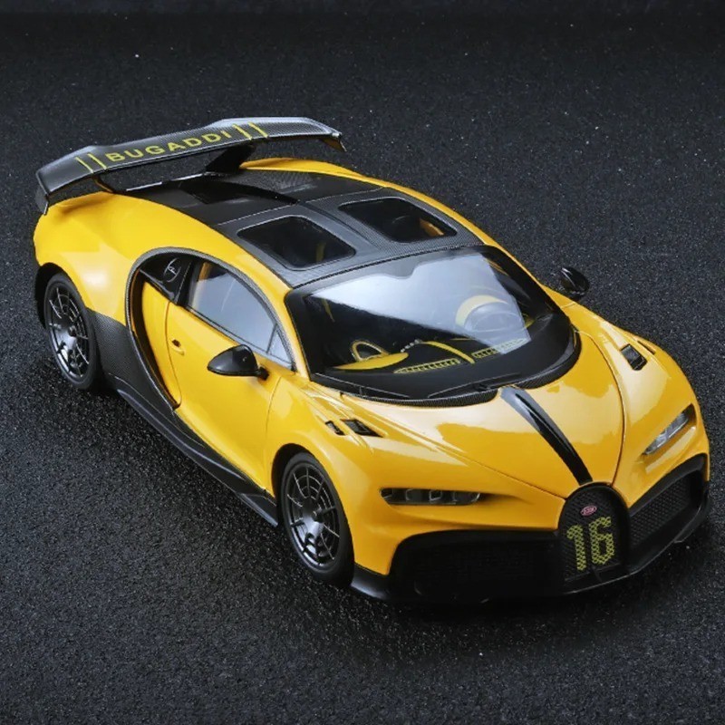 1:18 Bugatti Chiron Pur Sport NEW Car Diecast Alloy Metal Model Collection Gift