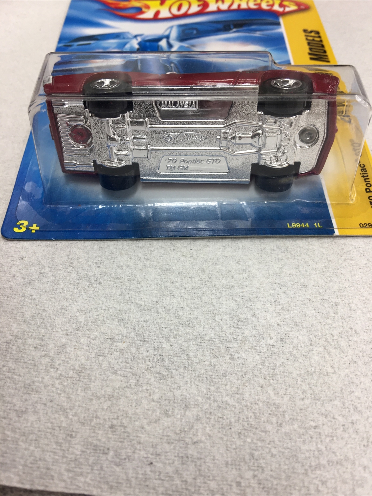 Hot Wheels 2008 New Models ’70 Pontiac GTO #29/40 – Red Version New On card B115