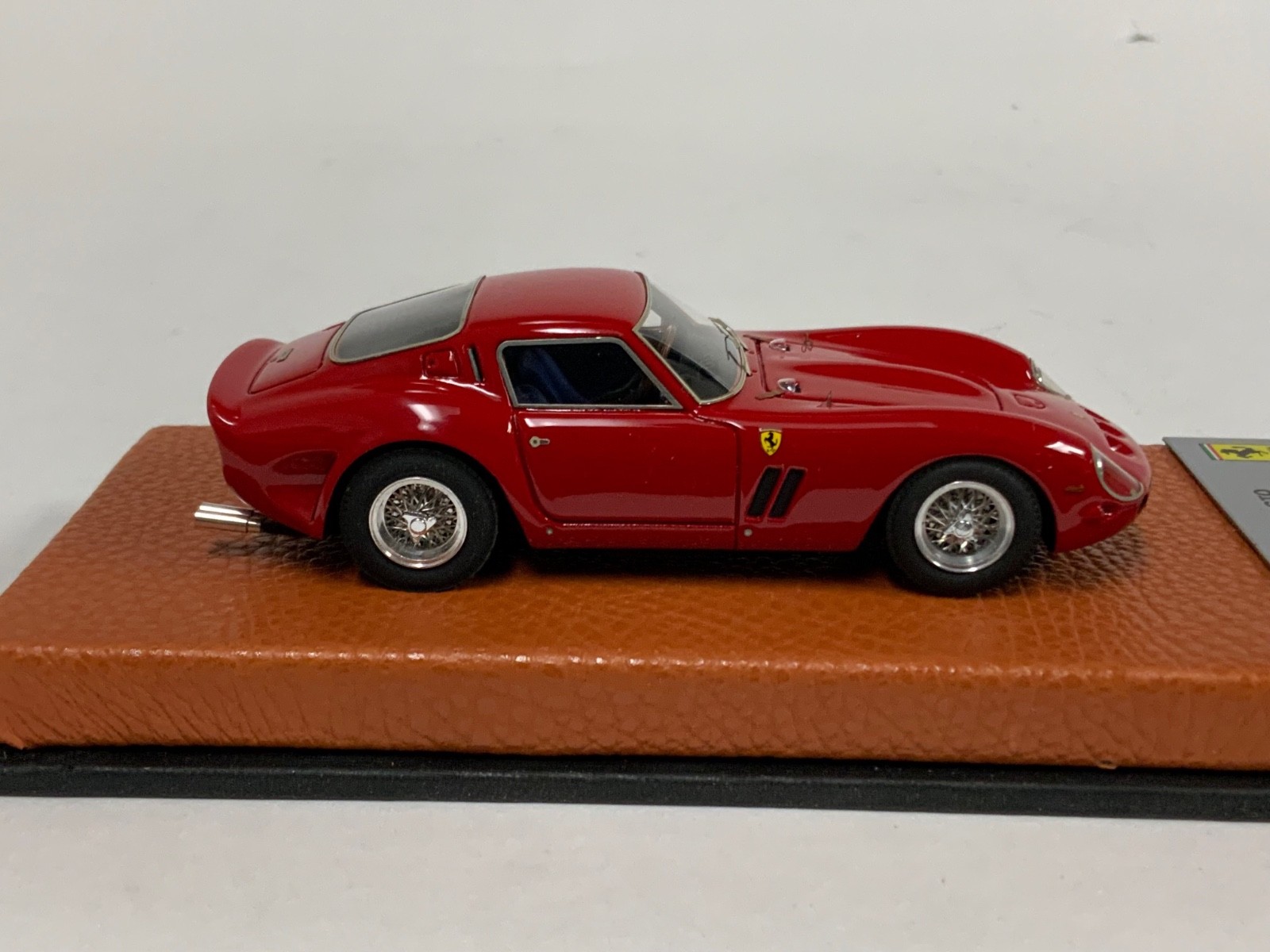 1/43 BBR Ferrari 250 GTO from 1962 in Rosso Corsa Red Leather BBR56A AB1181