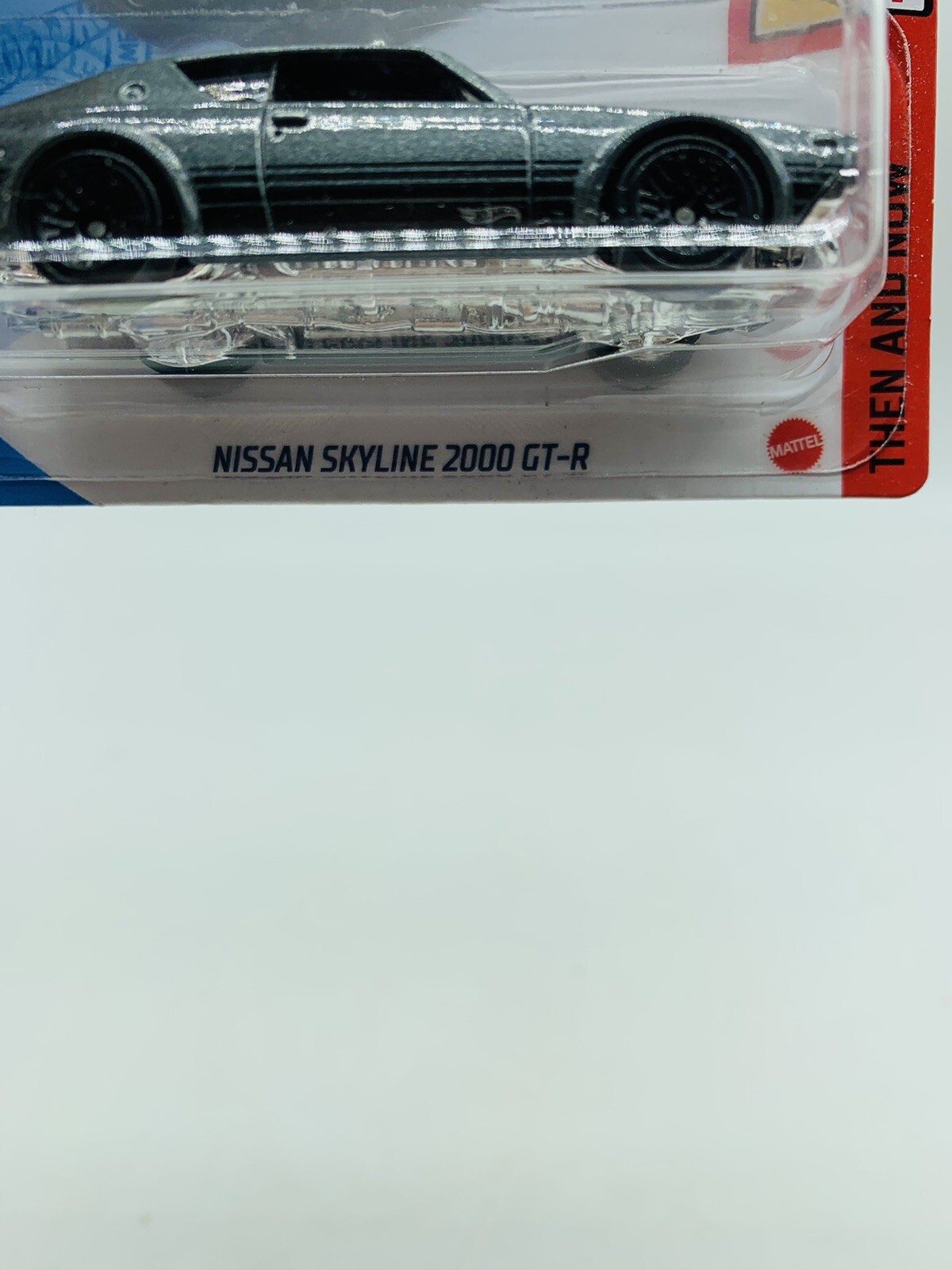 Hot Wheels Then And Now Nissan Skyline 2000 GT-R # 180/250 Grey Car