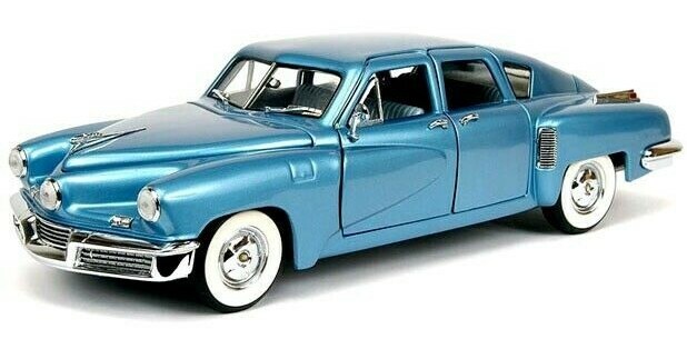 Tucker Built Vintage Classic Dream Concept 1:24 Promo Car Carousel TURQ Model