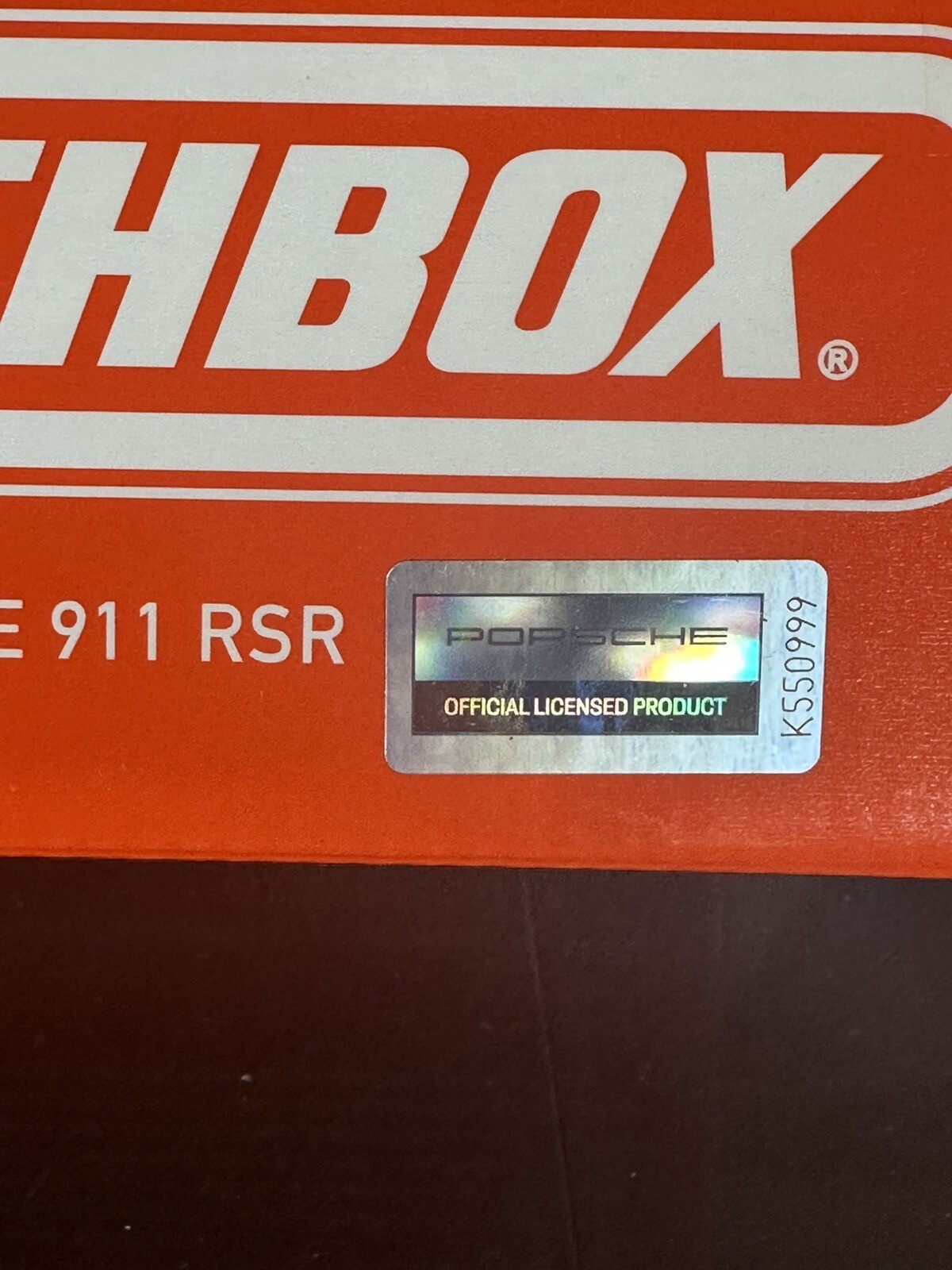 2023 MATTEL MATCHBOX COLLECTORS RLC EXCLUSIVE PORSCHE 911 RSR In-Hand