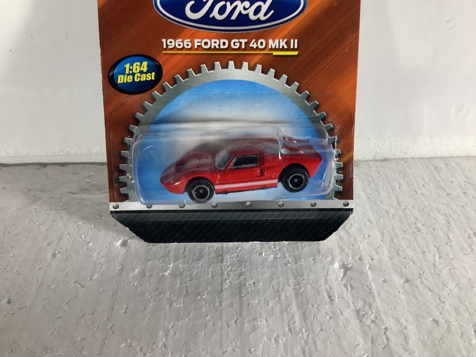 Gear’d Up ~ Officially Licensed ~ 1966 Ford GT-40 MK II ~ 1:64 Die Cast RED&BLUE