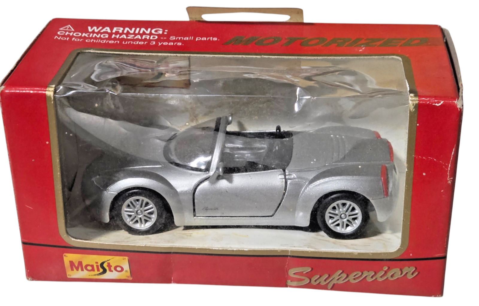Maisto Superior Plymouth Pronto Spyder w/Pullback Action – 1:35 Scale MIB
