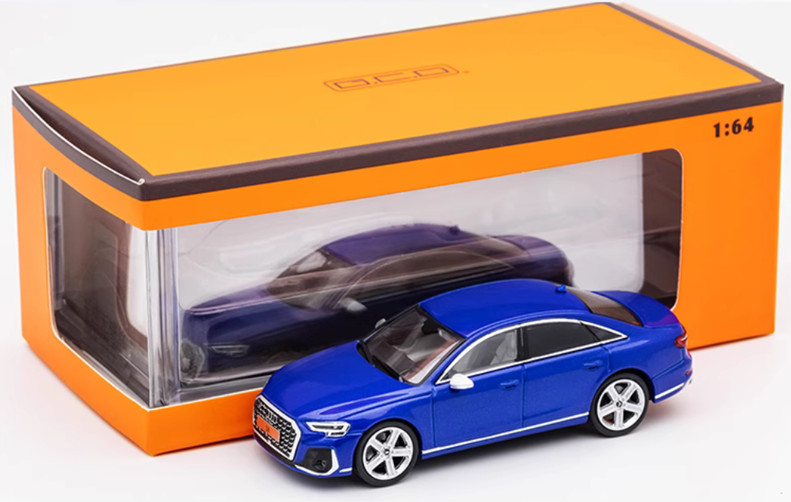 GCD 1/64 Scale Audi S8(D5) Diecast Car Model Toy Collection Gifts 4 Colors