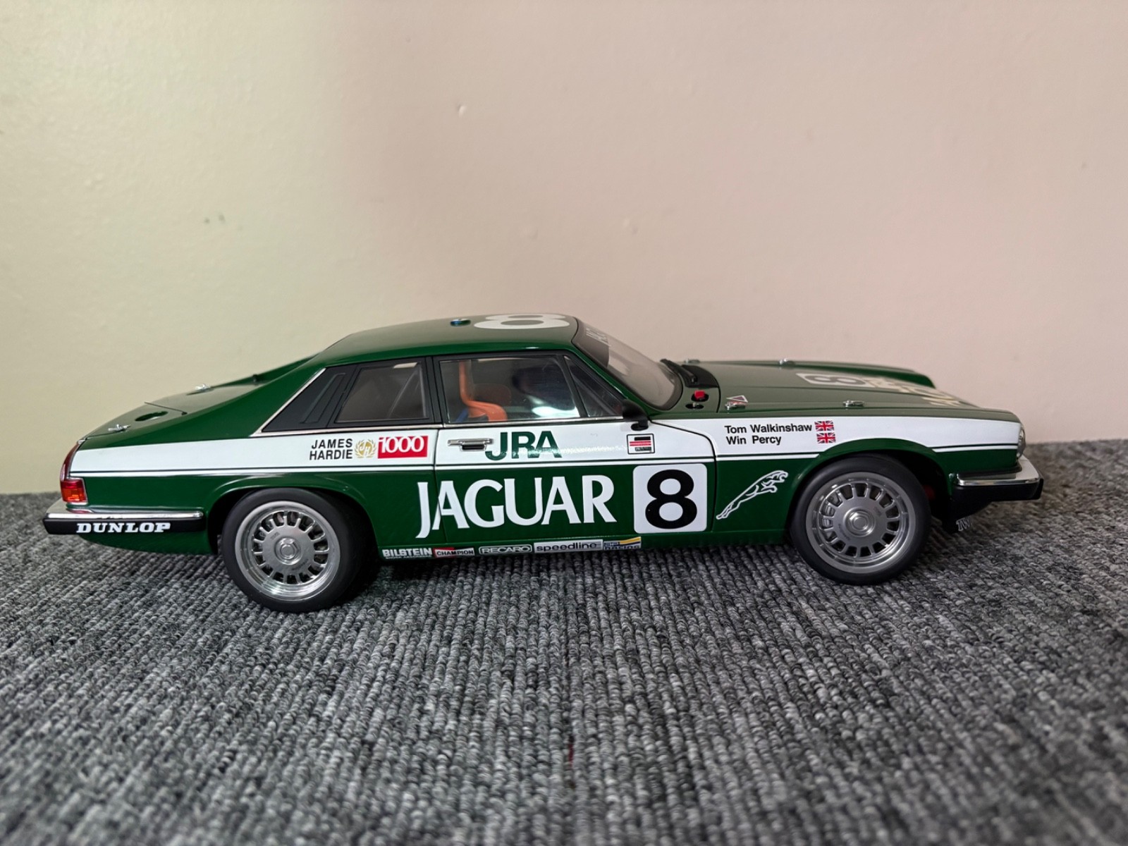 AUTOart 1:18 Jaguar XJ-S 1985 Bathurst #8 Walkinshaw Percy 3rd Place LE 416/800