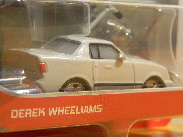 DISNEY PIXAR ‘CARS’, New for 2021 “DEREK WHEELIAMS” Unopened Blister Package