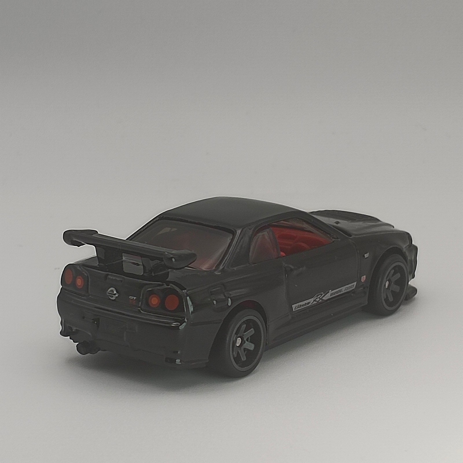 NEW 2026 Hot Wheels Black Nissan Skyline GTR R34 Unspun Loose w/rubber tires