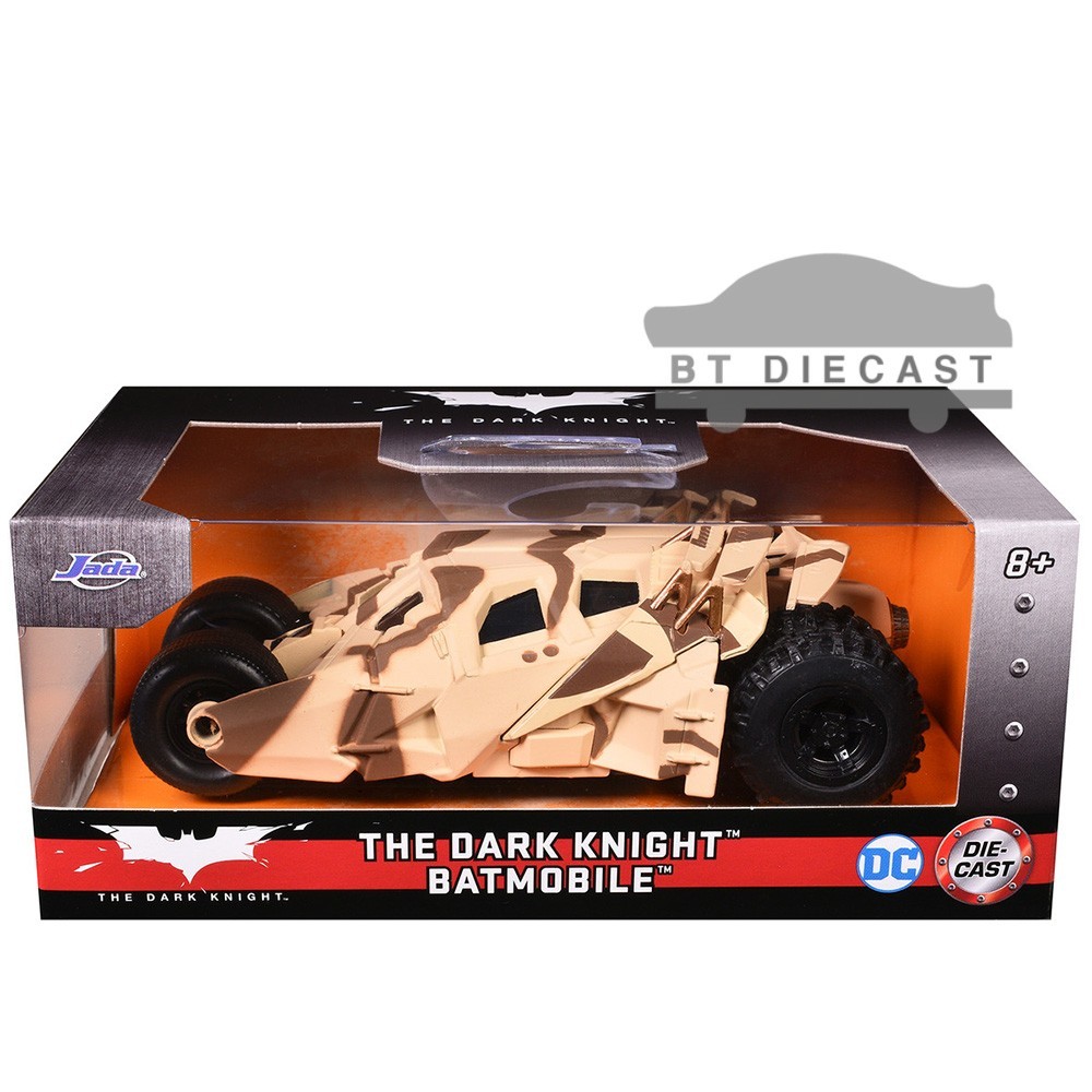 JADA 2008 THE DARK KNIGHT BATMAN BATMOBILE TUMBLER 1/32 DIECAST CAMOUFLAGE 98544