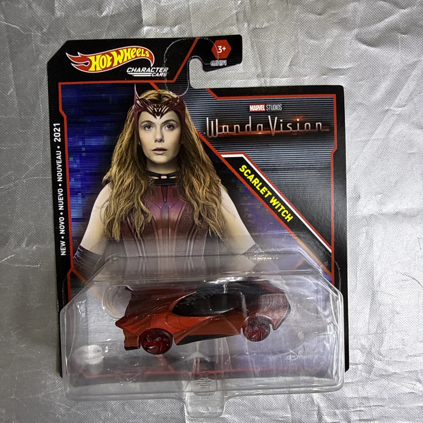 2021 Hot Wheels MARVEL Character Cars Set of 8 New GJH91