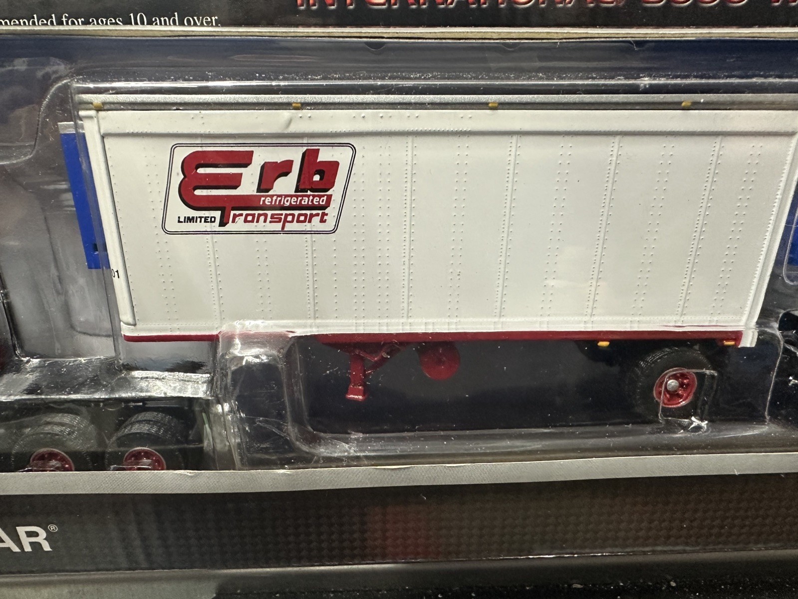 DCP/FirstGear 1/64 ERB Mack R model w/Refrigerated Pup Trailers #60-0617