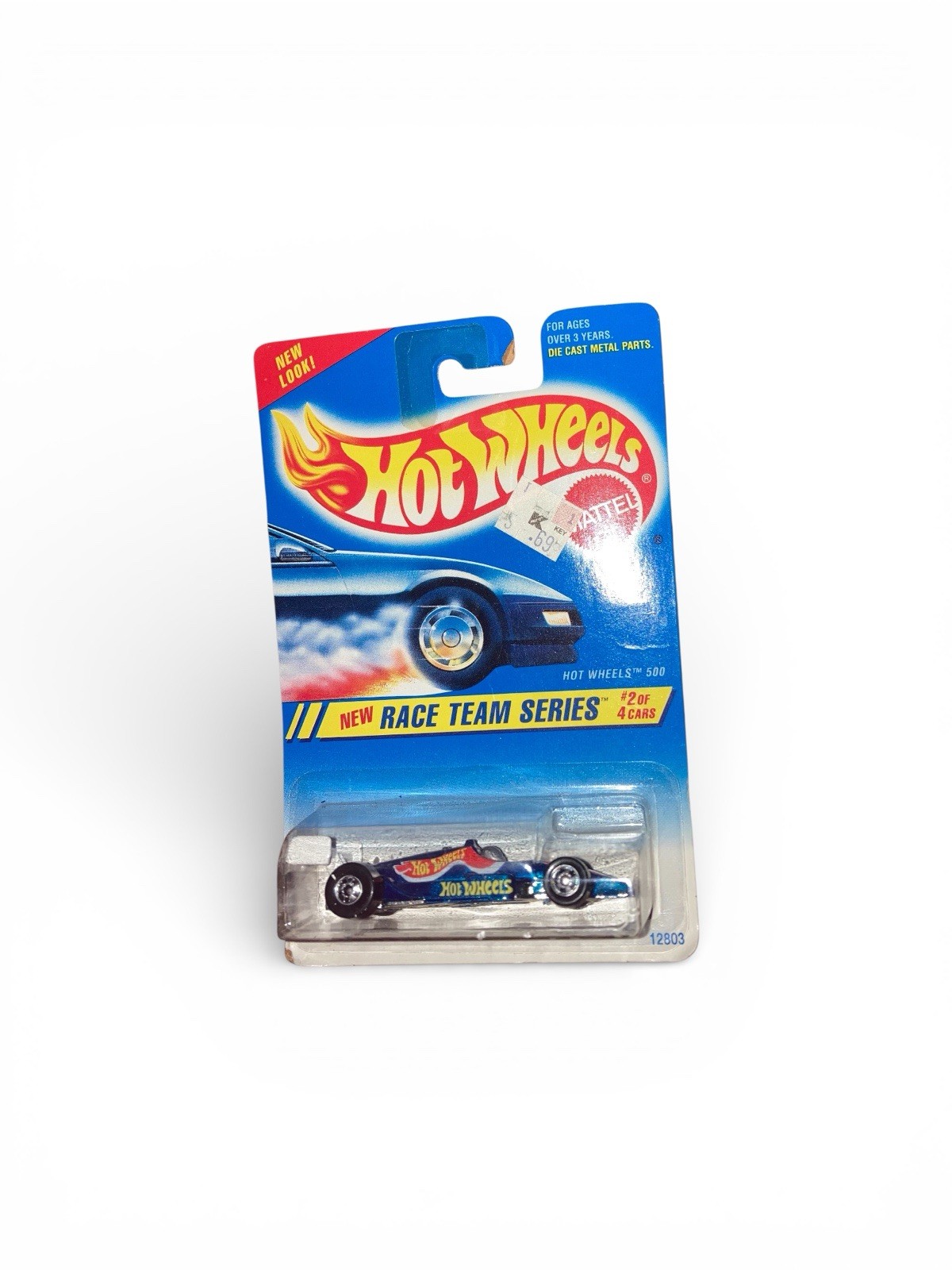 1995 Hot Wheels #276 Race Team Series 2/4 HOT WHEELS 500 Blue w/Chrome