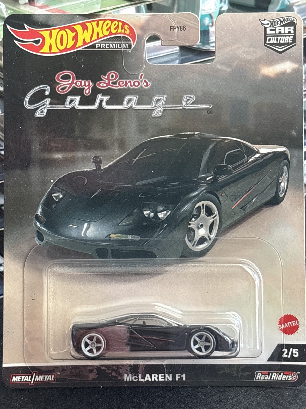 Hot Wheels Car Culture Jay Leno’s Garage McLaren F1 2/5