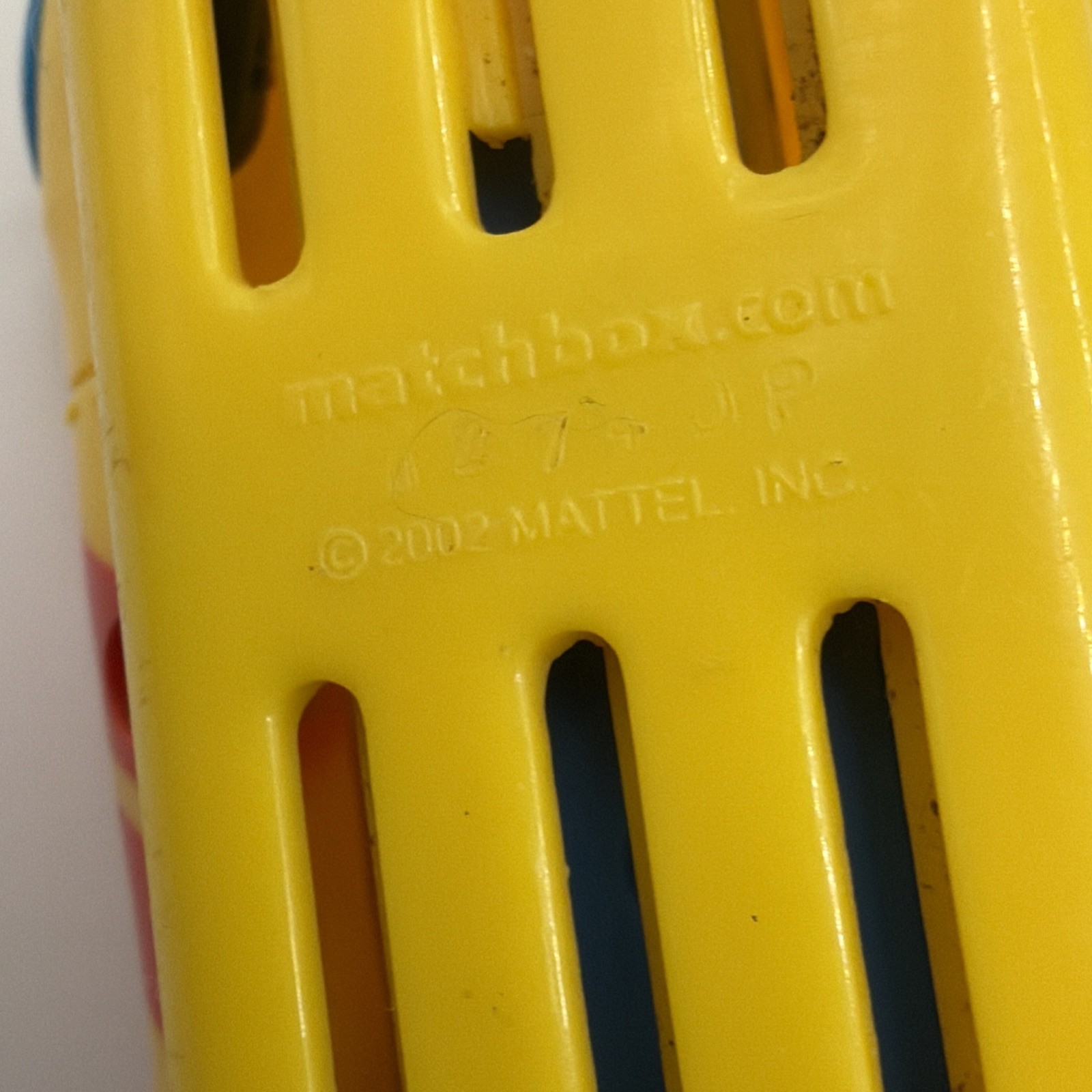 2002 Mattel Matchbox Yellow Submarine with Wind Up Propeller, Works