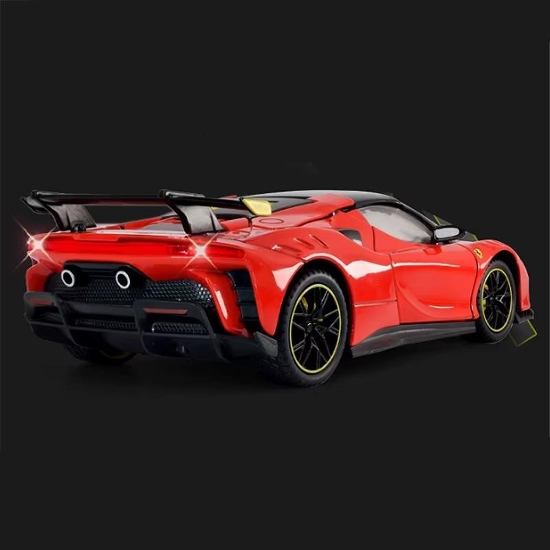 1:24 Ferrari SF90XX Exotic Sport Car Diecast Metal Vehicle Model Toy Gift NEW