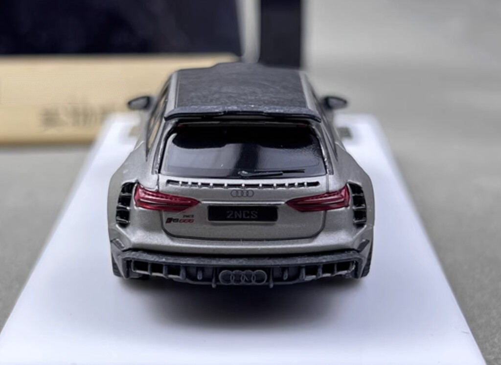 Top 1:64 RS6 2NCS Wagon Racing Sports Diecast Model Metal Car