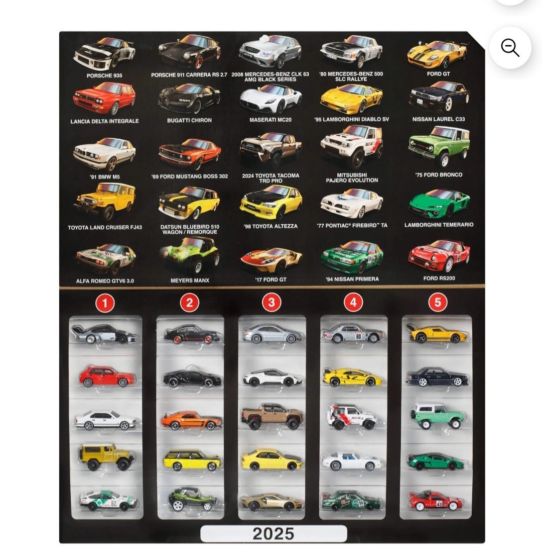 Hot Wheels 2025 Boulevard 25-Car Factory Set Premium Diecast (BRAND NEW)