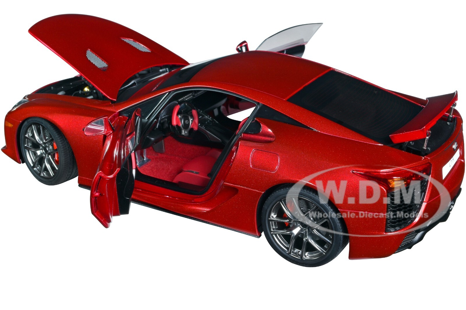 LEXUS LFA PEARL RED METALLIC 1/18 MODEL CAR BY AUTOART 78853