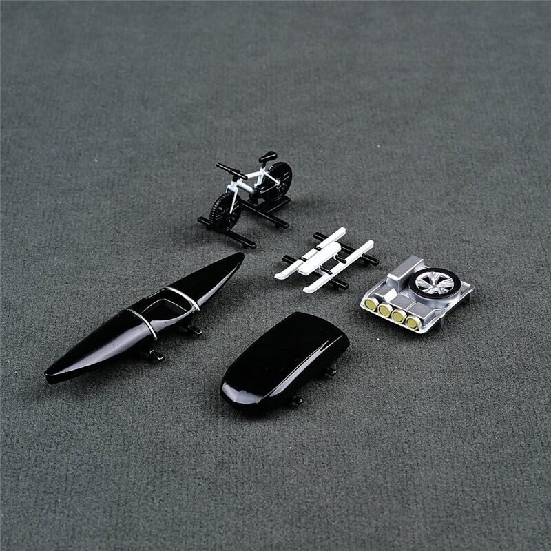 CM Model 1/64 Scale Car Accessories Top Luggage Bike Kayak 5pcs/Set DIY Car Part