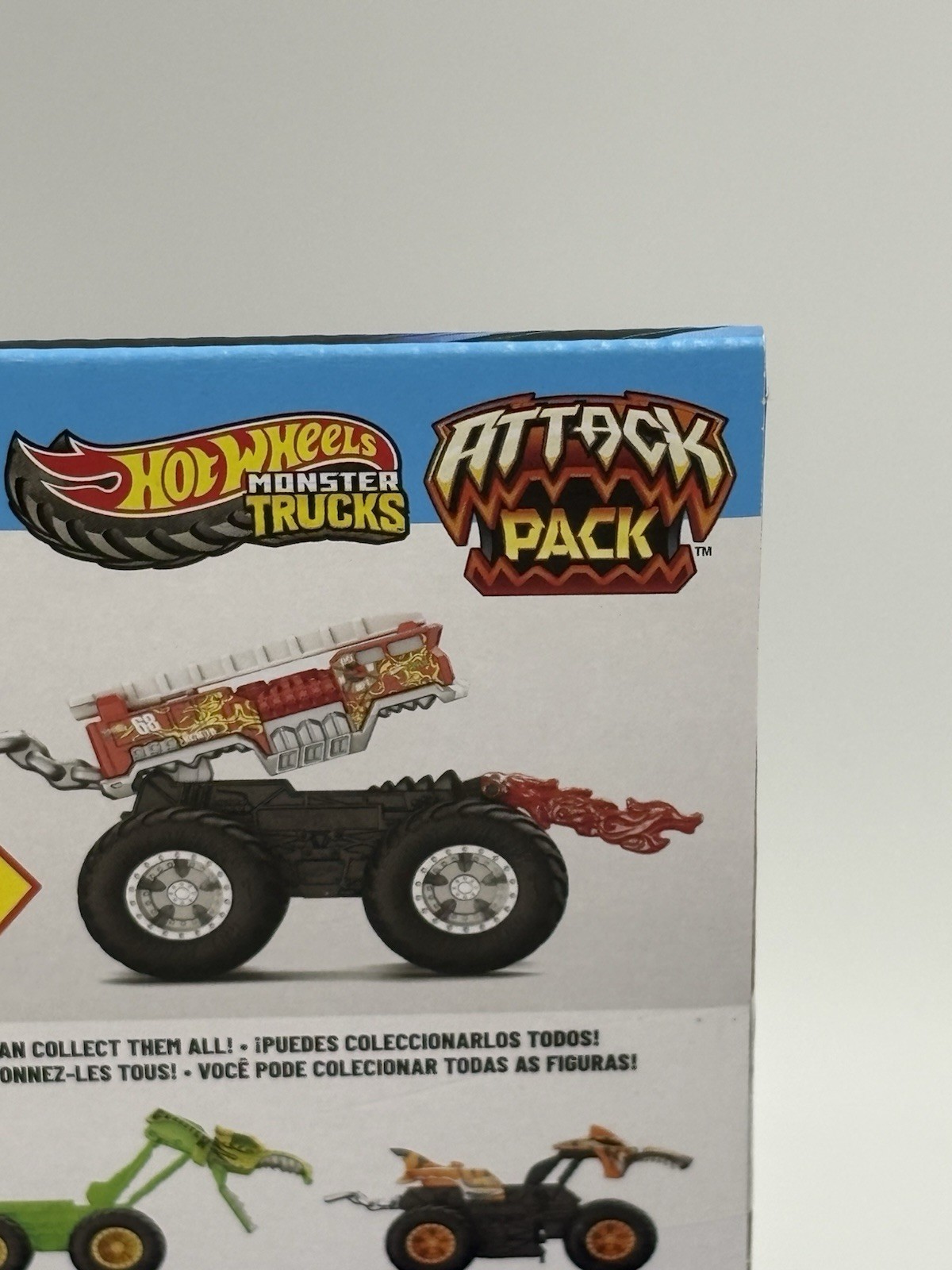 2026 Hot Wheels Monster Trucks Attack Pack HW 5-Alarm Red Fire Truck