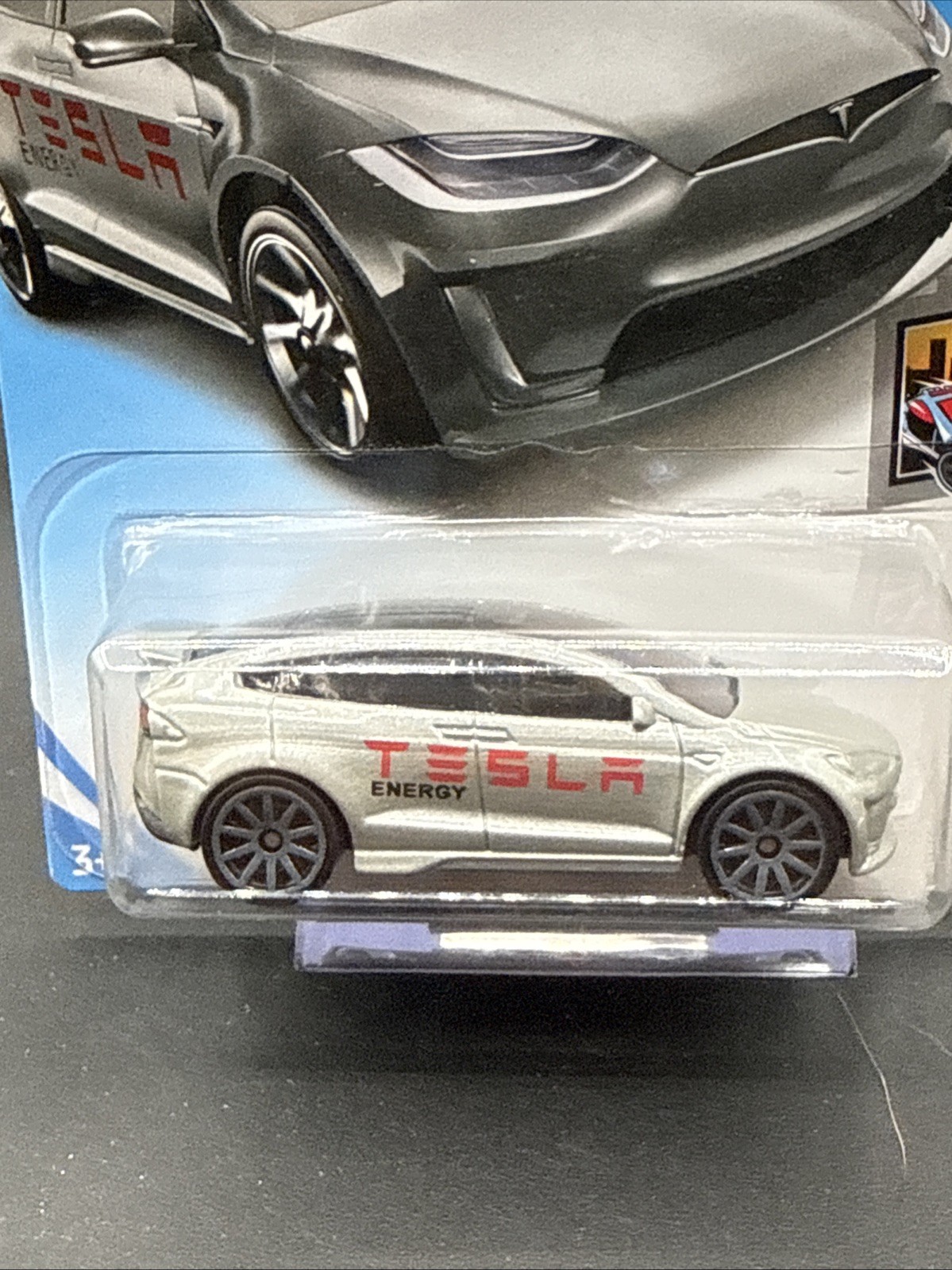 2017 Hot Wheels GREY TESLA MODEL X 247/365 HW Metro