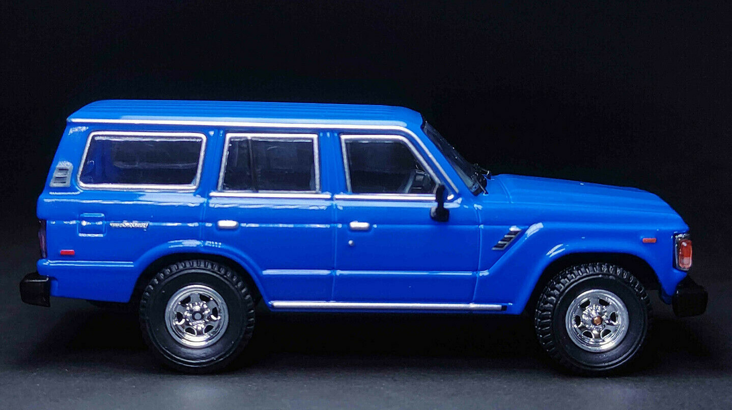 1/64 Die Cast TOYOTA LAND CRUISER FJ60 Model Truck – GREEN –
