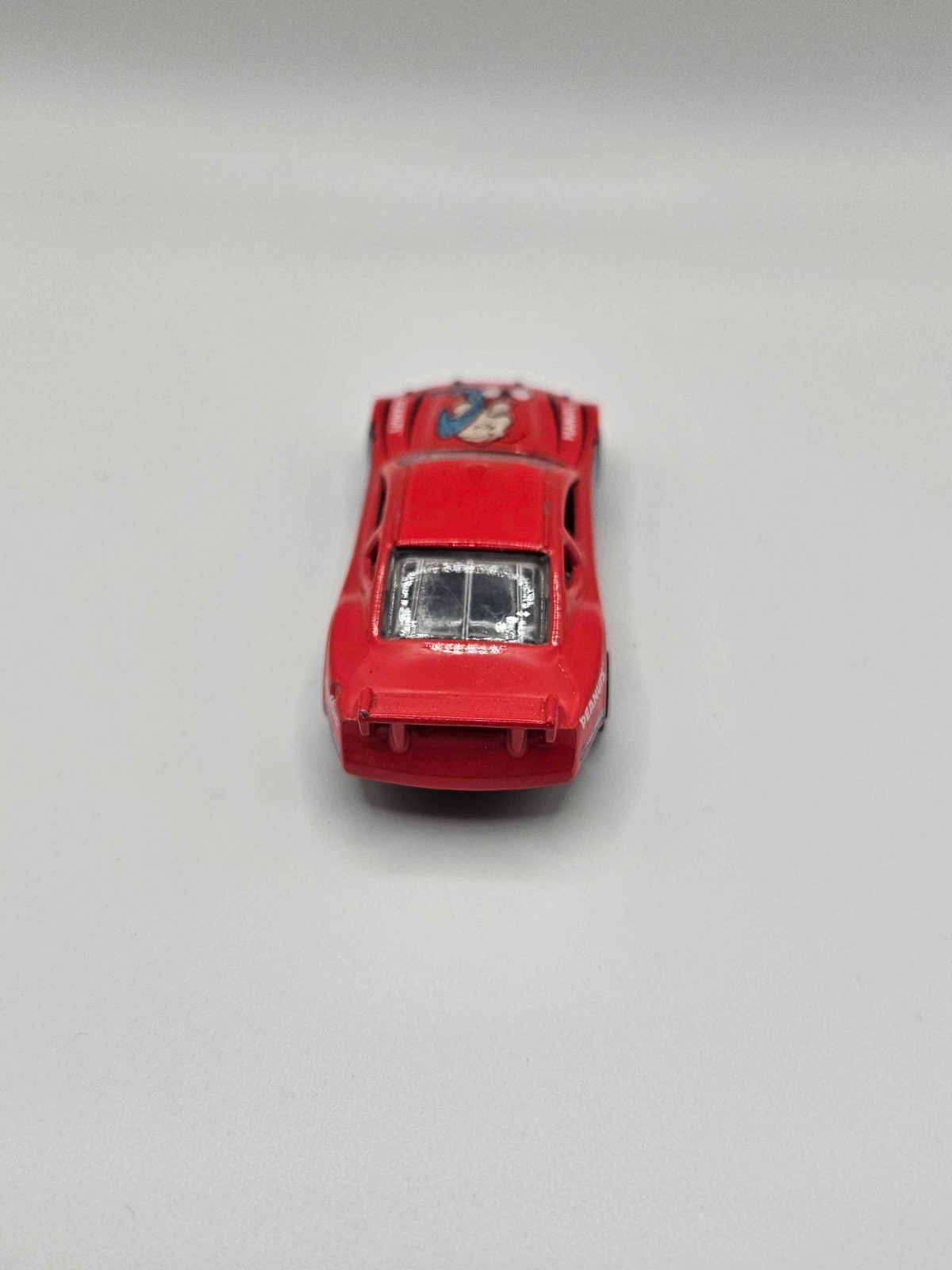 Linus & Snoopy Hot Wheels Pop Culture PEANUTS #52 Red Circle Tracker Stock Car