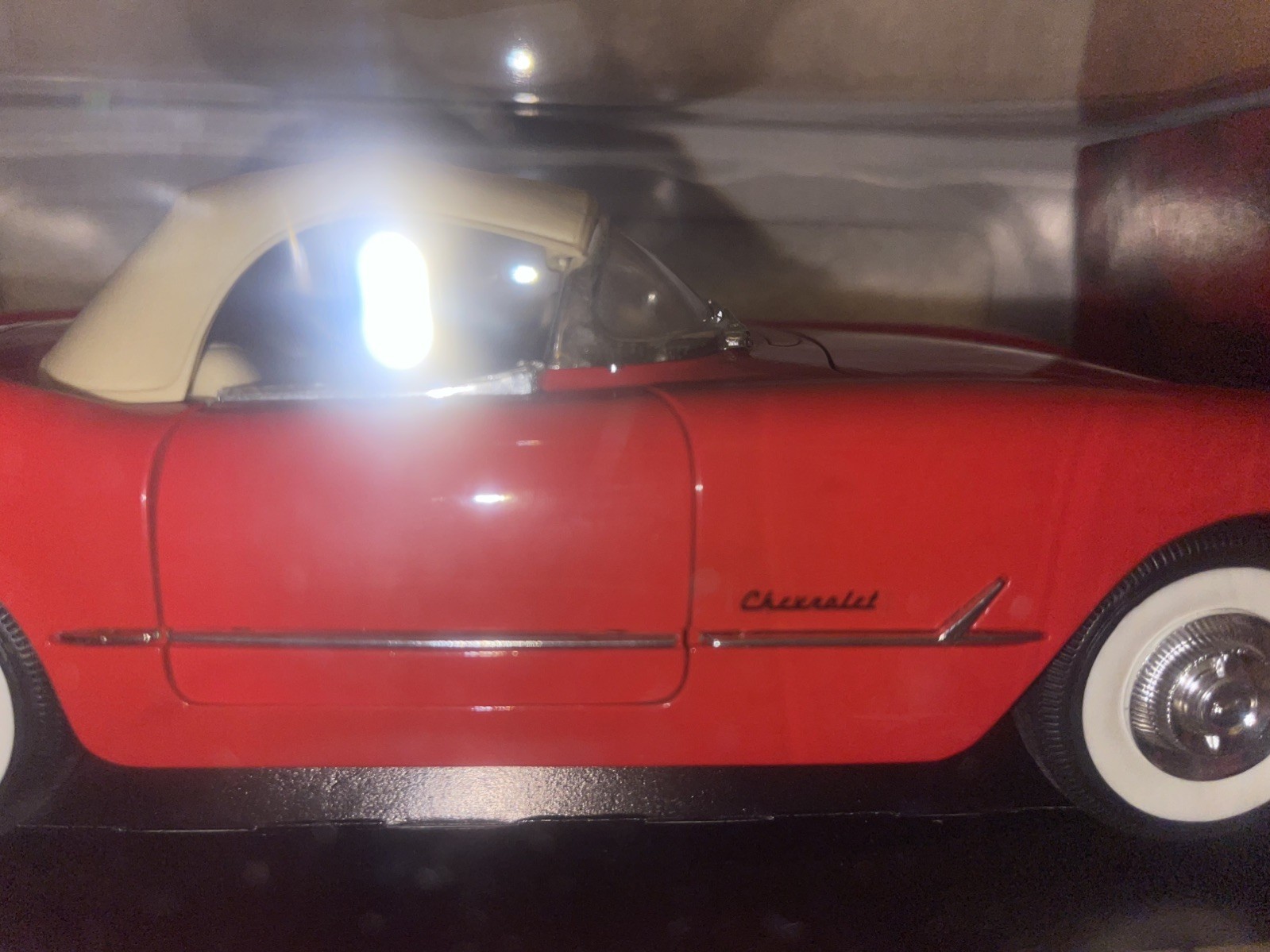 Mira Golden Line 1954 Chevrolet Corvette RED 1:18 #6195 NICE!!