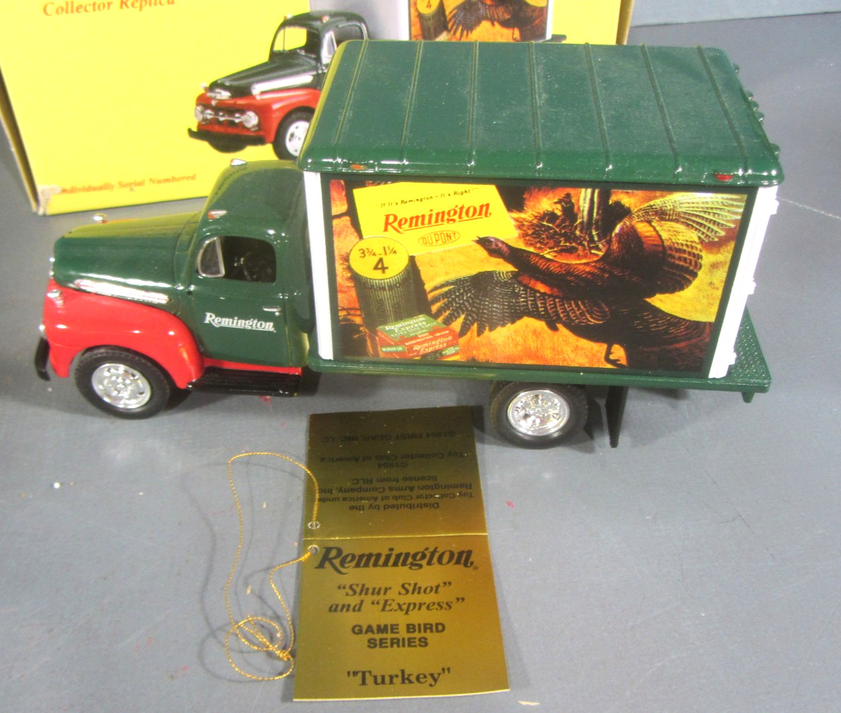 First Gear Diecast Remington Turkey #6 in Series ’51 Ford Delivery Truck w/Box
