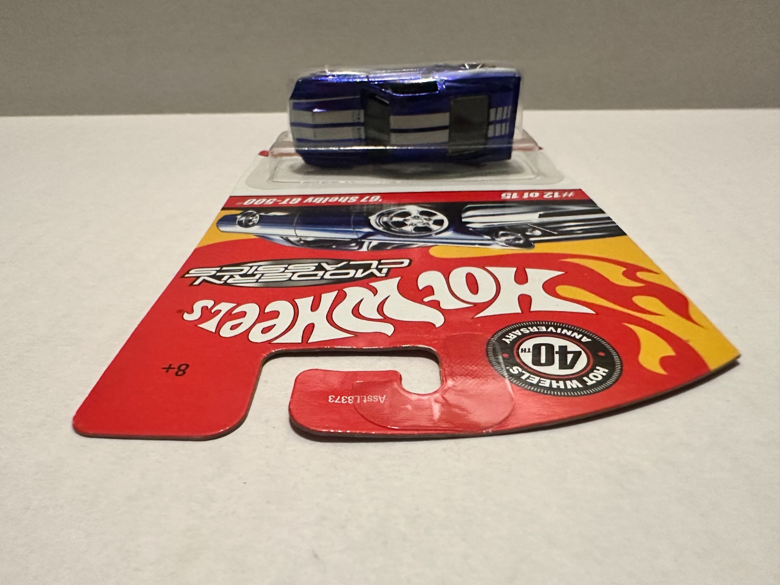 Hot Wheel Modern Classics 12 of 15 – 67 Shelby GT-500 – Blue -w/Protector