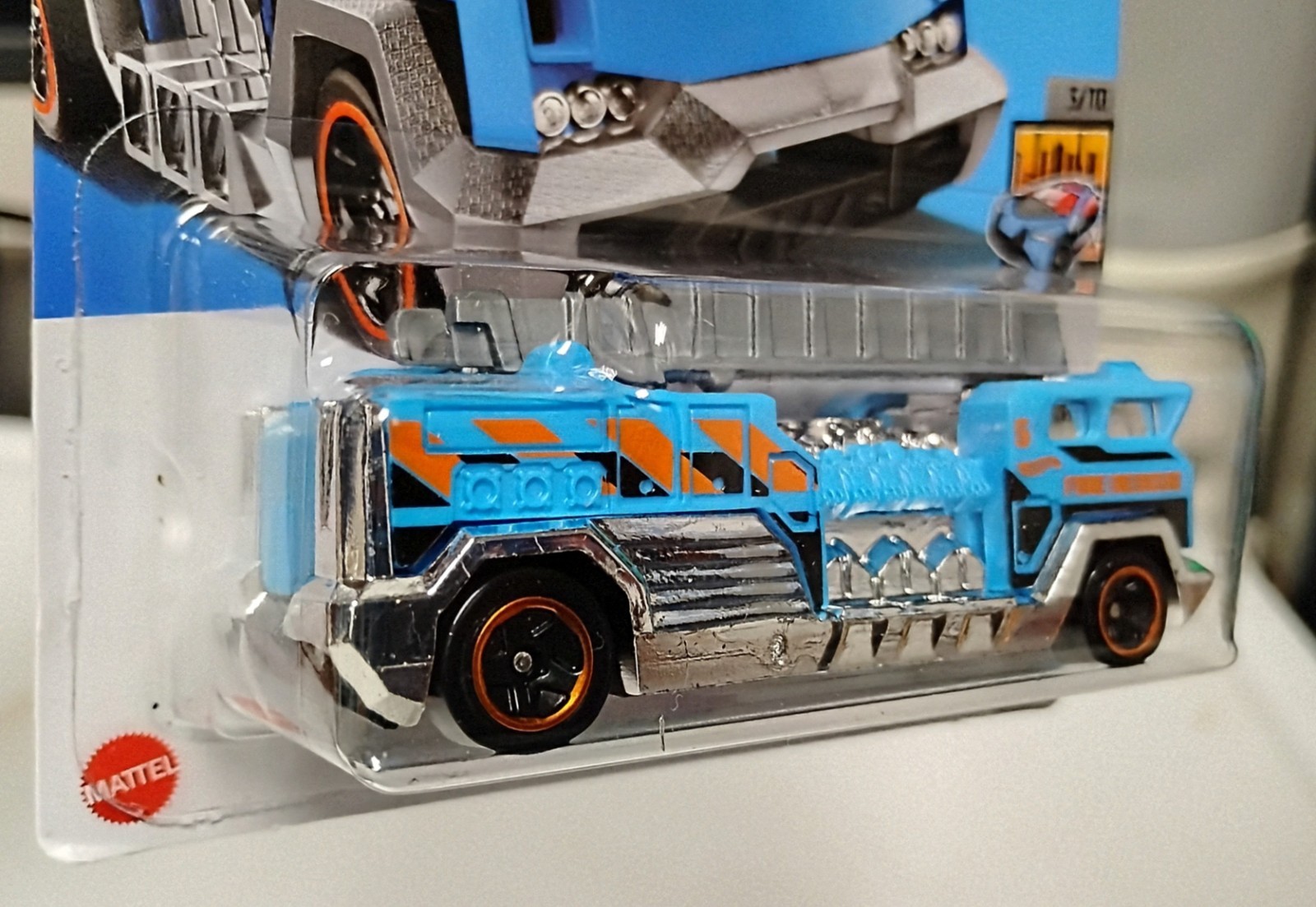 2024 Hot Wheels Blue 5 Alarm 125/250 HW Metro 3/10