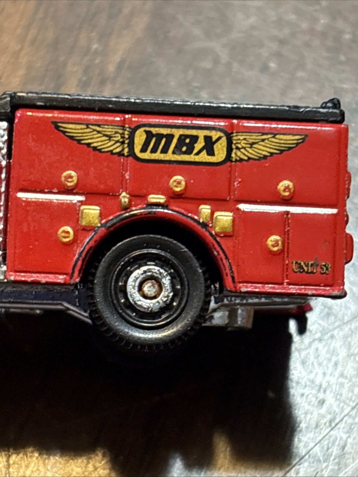 Matchbox: Pierce Dash Fire Engine. Red. MBX FIRE DEPT. . . B143