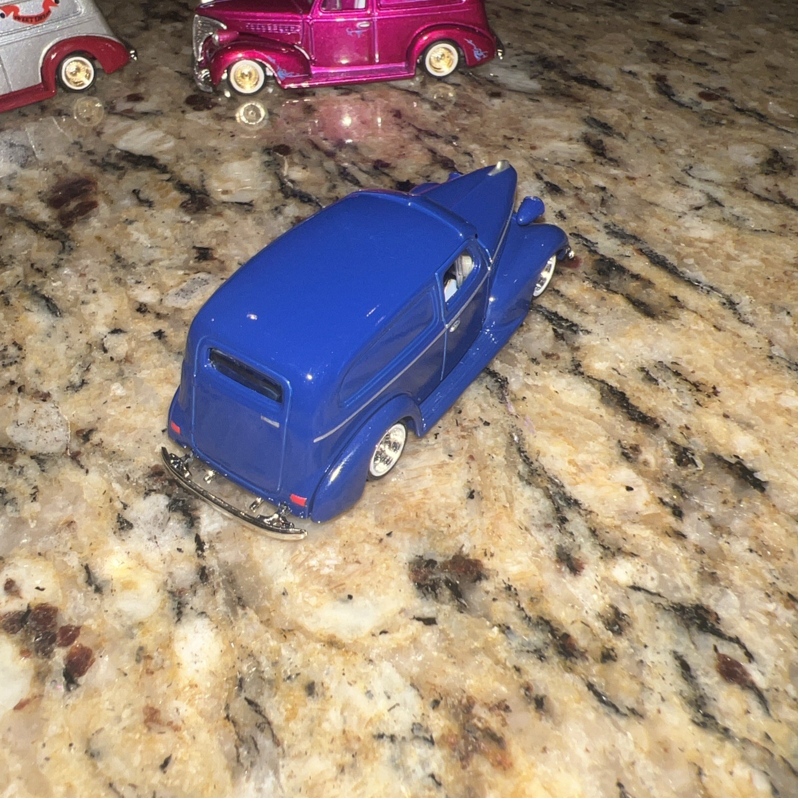 Revell Lowrider 1939 Chevy Sedan 1/64 LOT OF 3 Pink Blue Silver HTF