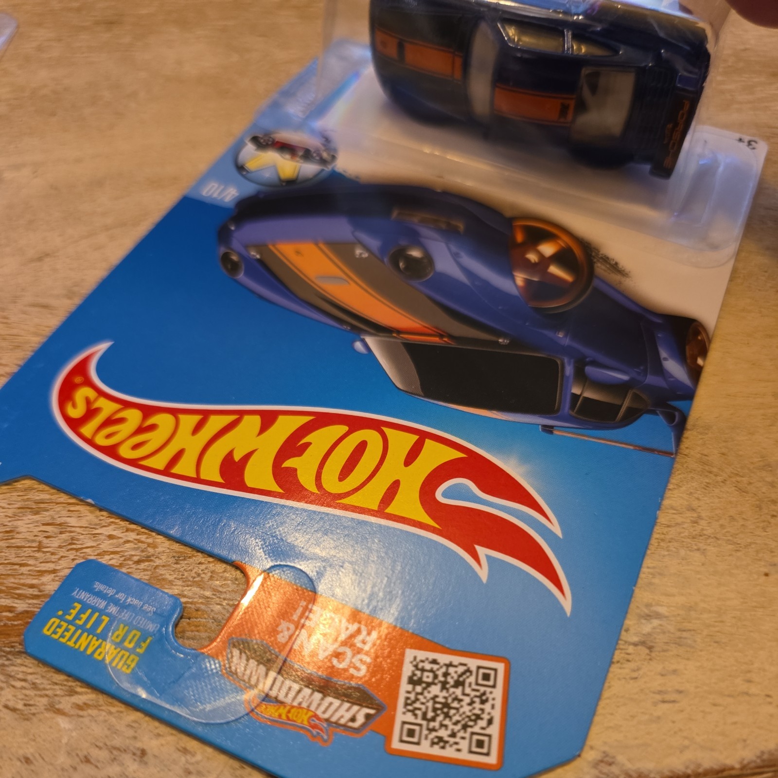 Hot Wheels Super Treasure Hunt Porsche 993 GT2 – Bubble a bit loose on top –