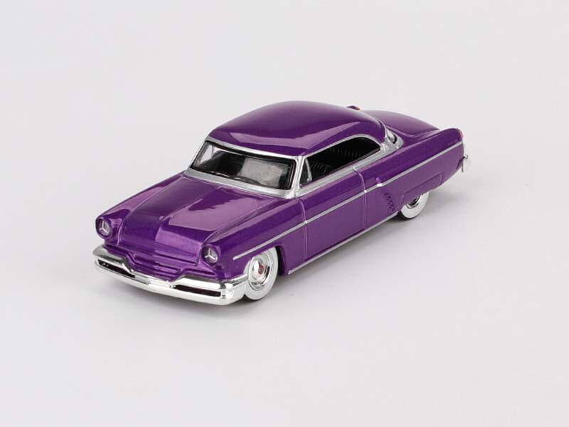 1954 Lincoln Capri Hot Rod – Purple Diecast 1:64 Scale Model – TSM MGT00757