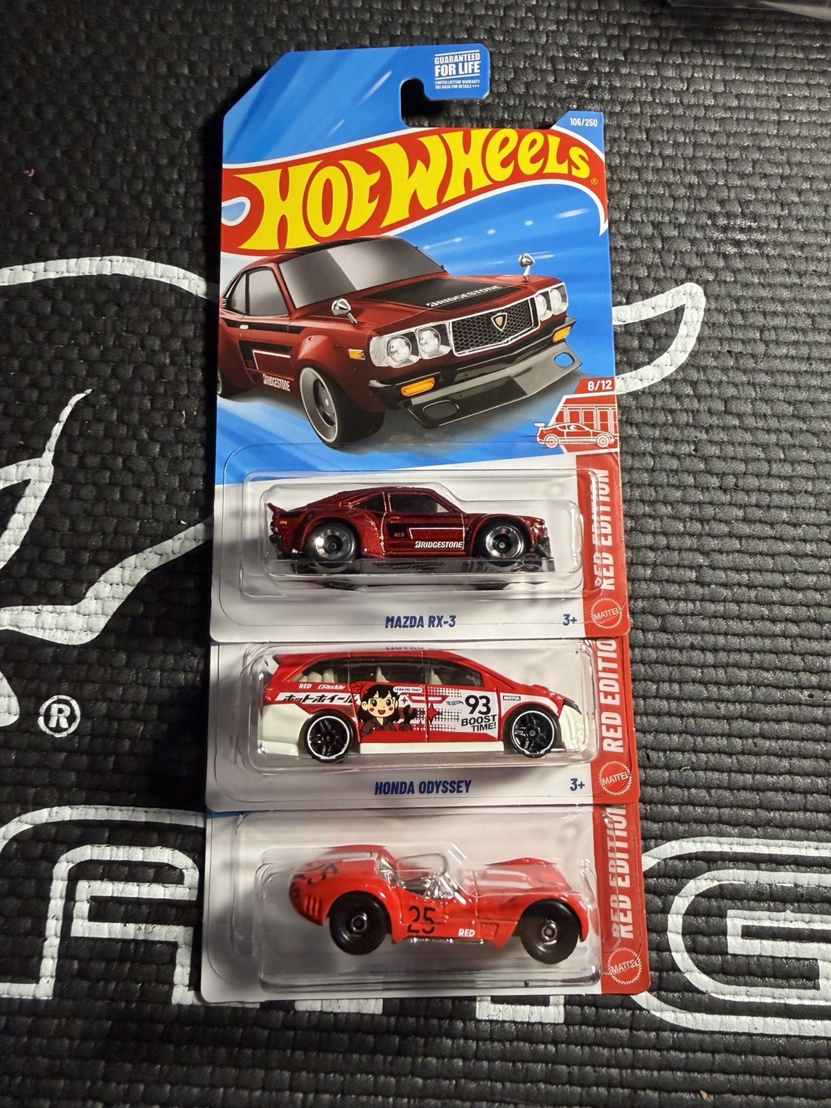 Hotwheels New Release 2026 🔥Target Exclusive Red Edition Set🔥 Lot Of 3