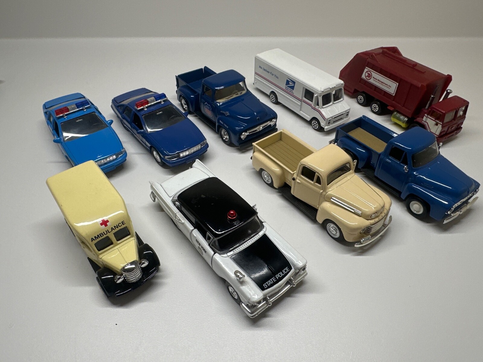 Mixed brands and model Cars lot of 9