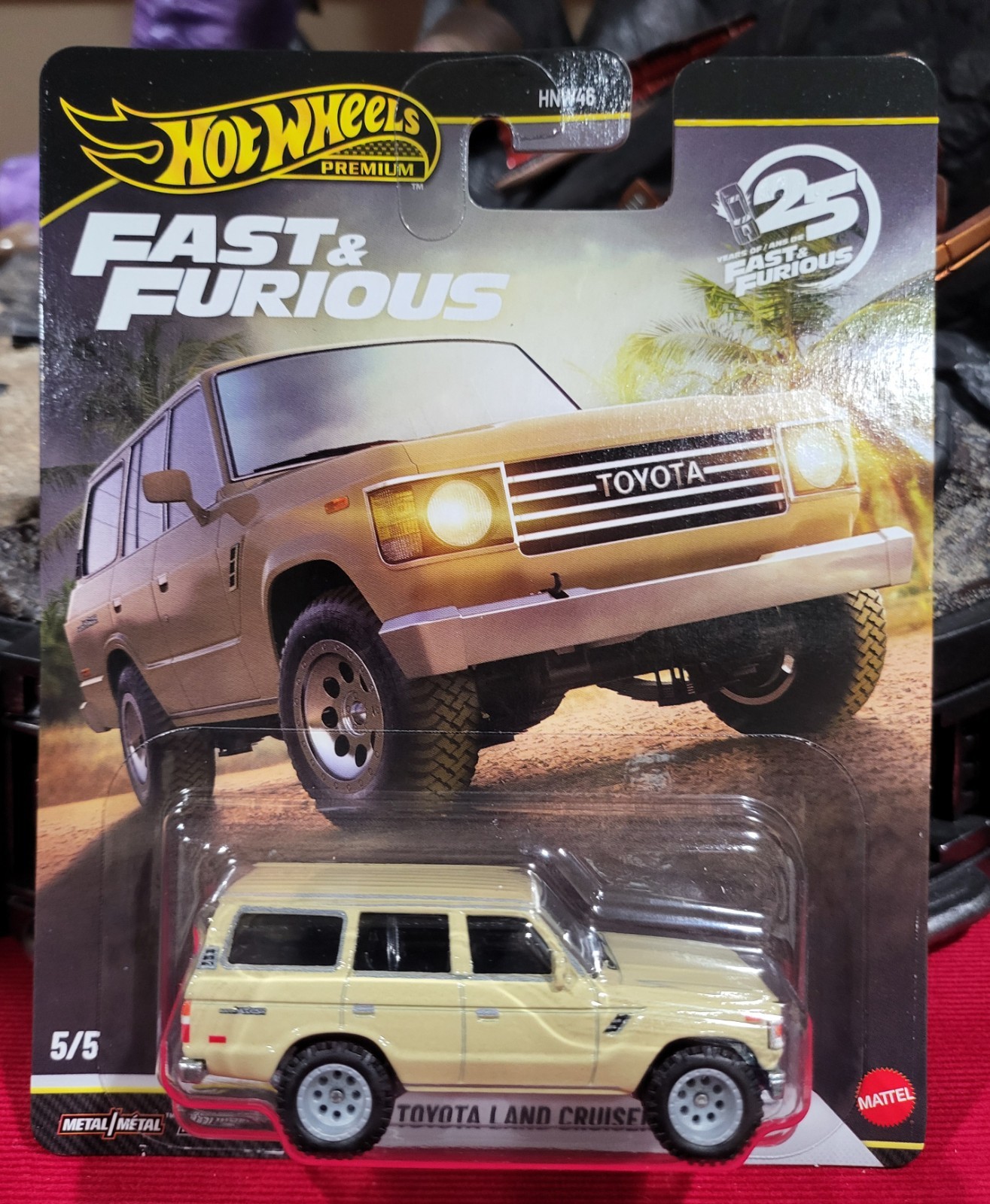 Hot Wheels Premium 25 Years of Fast and Furious 2026 Mix 3 DieCast #2, 3, 4×2, 5